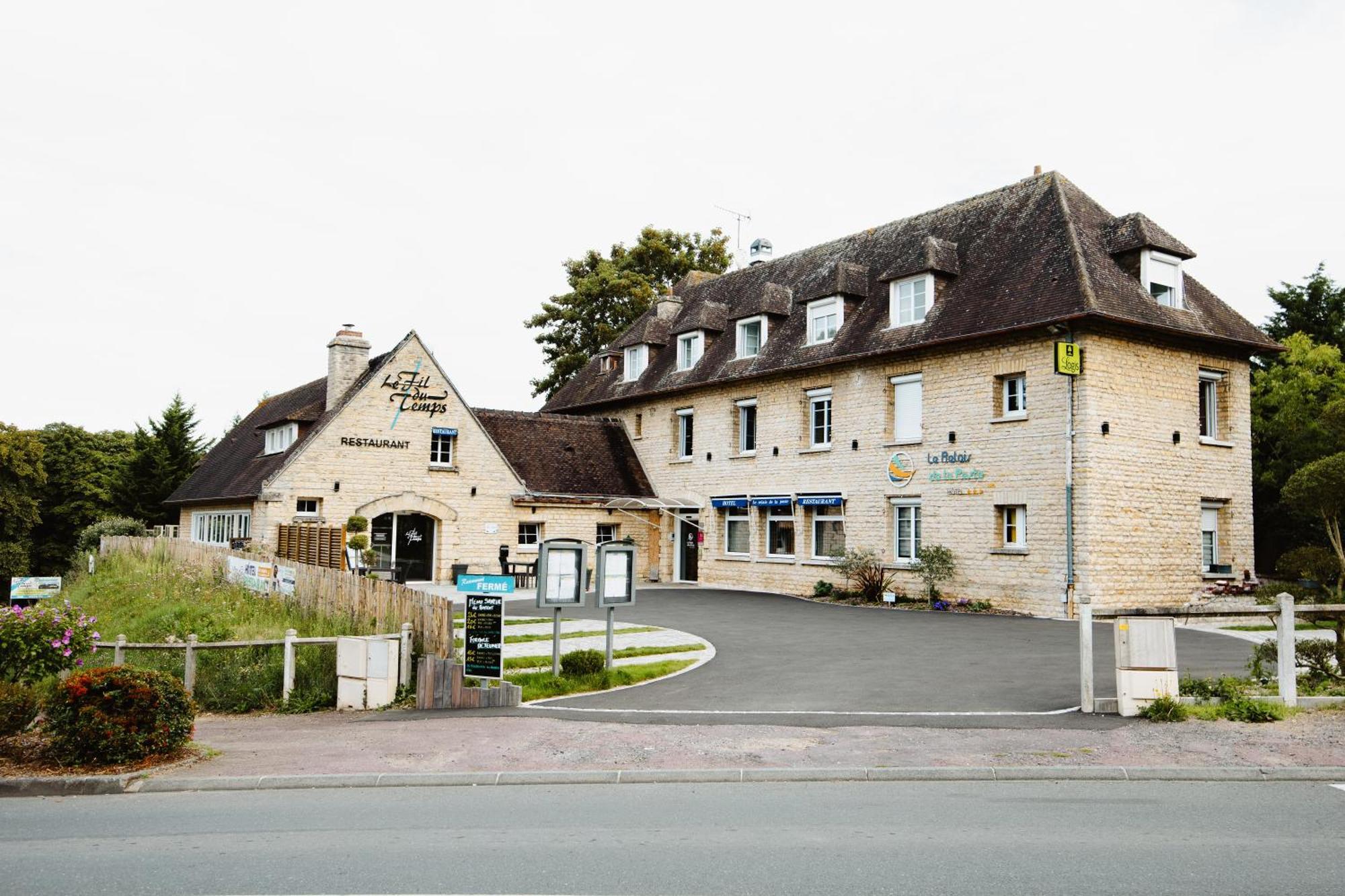 Logis Hotel Le Relais De La Poste Restaurant Le Fil Du Temps Thury-Harcourt-le-Hom Exterior photo