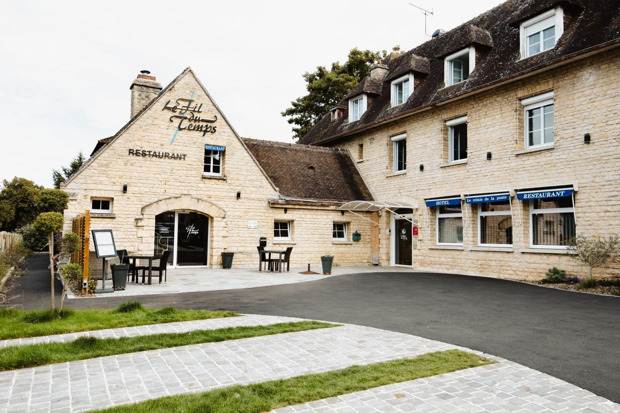 Logis Hotel Le Relais De La Poste Restaurant Le Fil Du Temps Thury-Harcourt-le-Hom Exterior photo